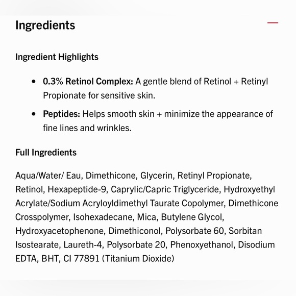 NIB First Aid Beauty 0.3% Retinol Complex Serum With Peptides - Picture 12 of 16